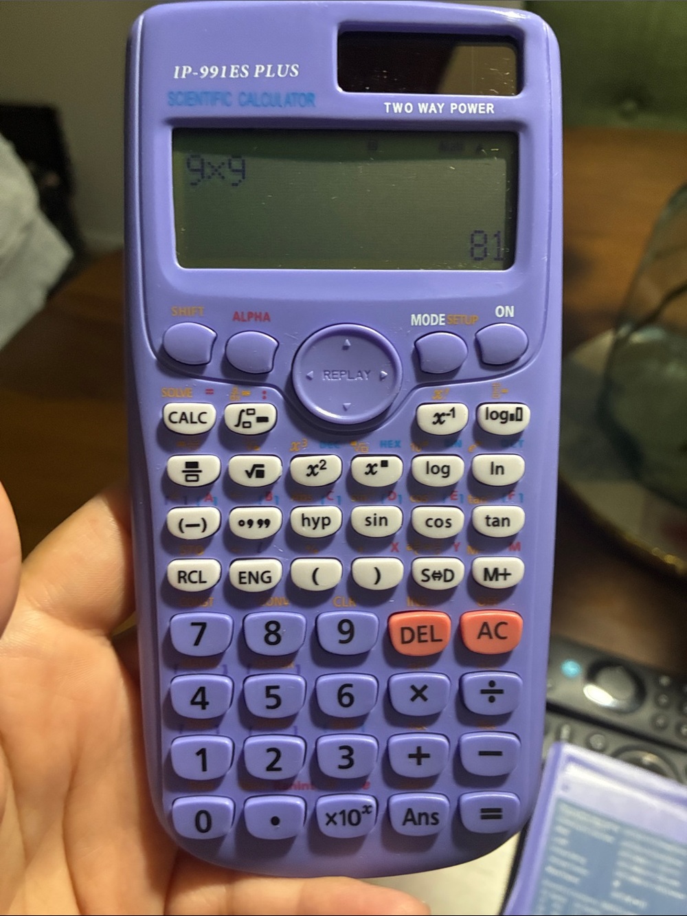 Purple Scientific Calculator -